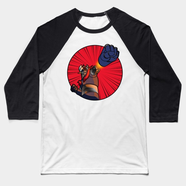 Tranzor Z Baseball T-Shirt by Doc Multiverse Designs